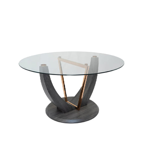 Norway Round Dining Table – Rose Gold