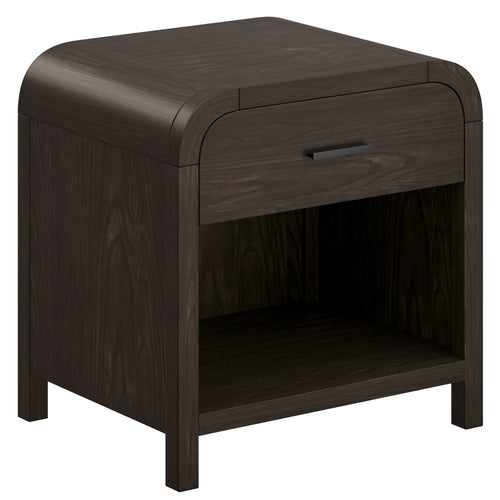 Bowman 1 Drawer Accent Table (Dark Walnut)