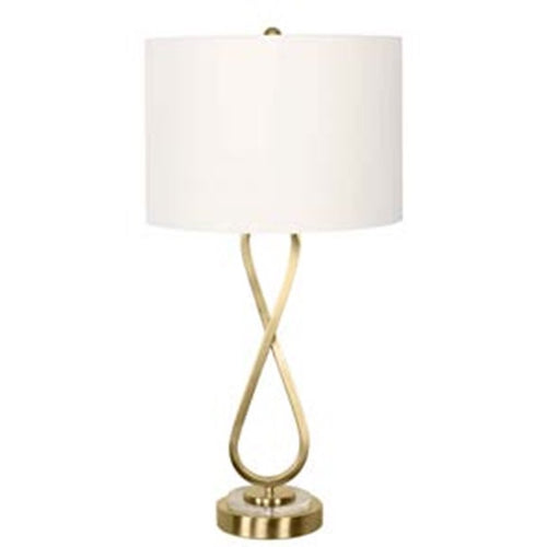 Infinity Brass Table Lamp