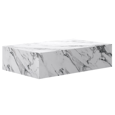Artemis Rectangular Coffee Table (Bulgari White)