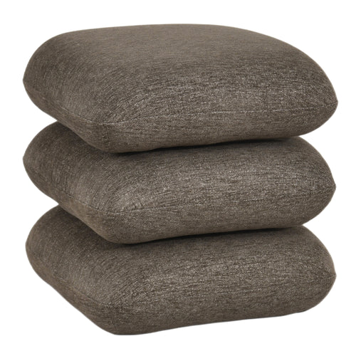 Rylee Square Ottoman (Brown)