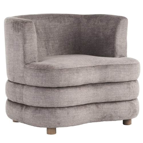 Dorian Accent Chair (Dark Taupe)