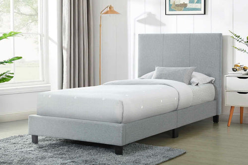Uptown Single Bed (Grey)