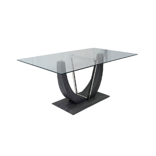 Norway Rectangular Dining Table – Silver