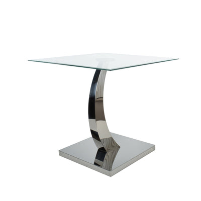 Logan Silver End Table