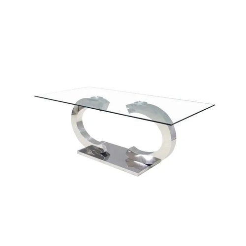 CeeCee Silver Coffee Table