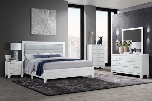 Luccia-White Bedroom Set