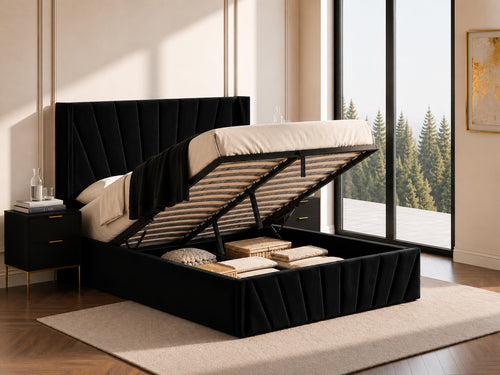 IF 5873 Lift Storage Bed (Black)