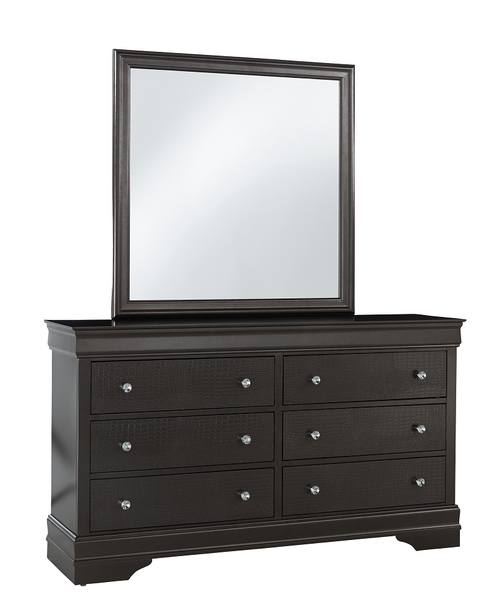 Pompei (Grey) Dresser & Mirror