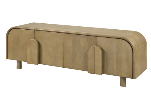 63'' TV Stand (Natural Oak)