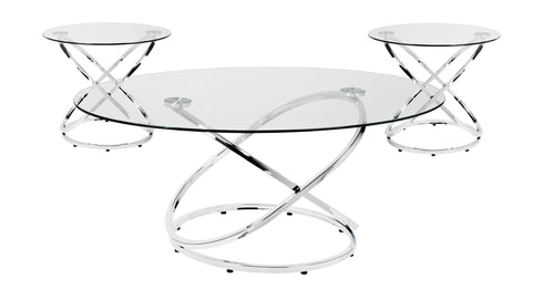 3-Piece Coffee Set (Silver)