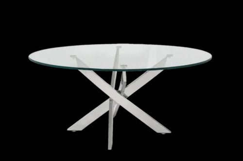 Genesis Silver Oval Coffee Table