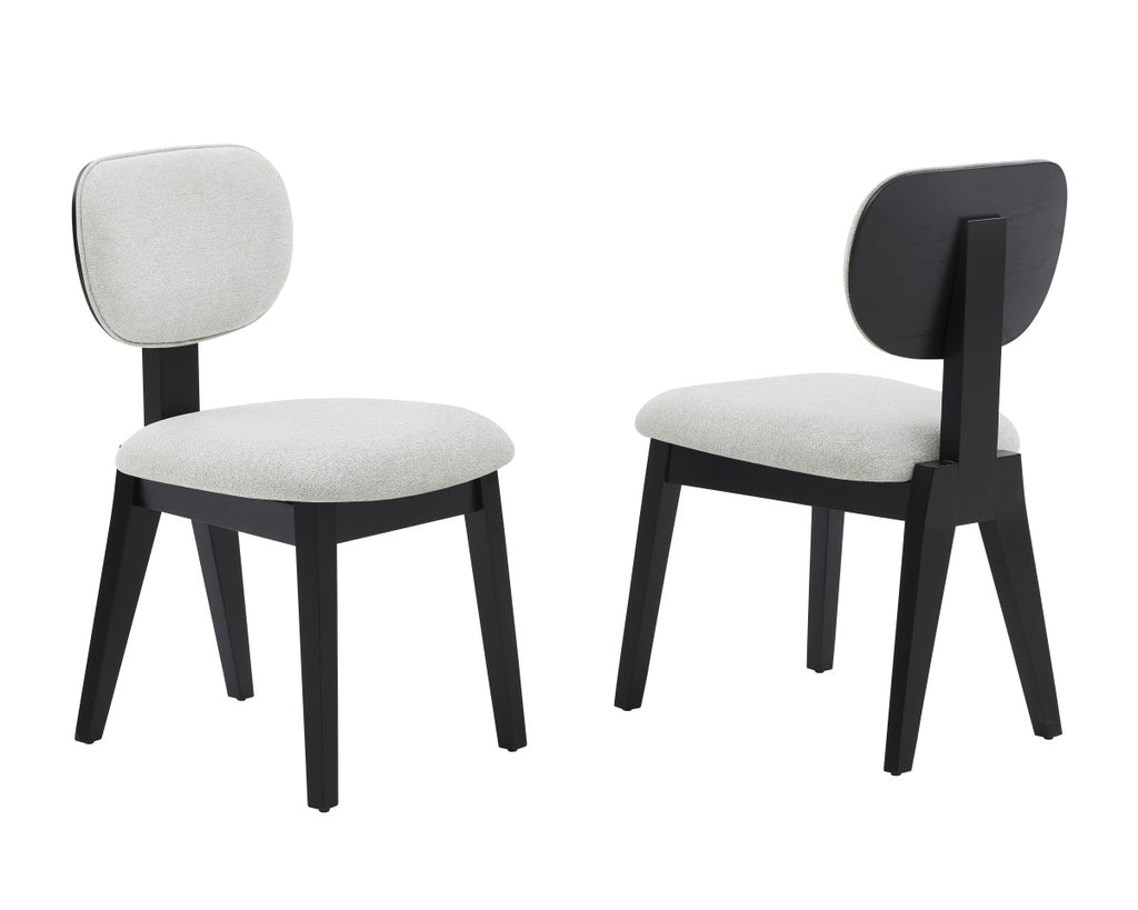 Terra Dining Chair (Black) (Set of 2)