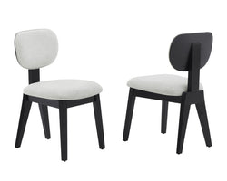 Terra Dining Chair (Black) (Set of 2)