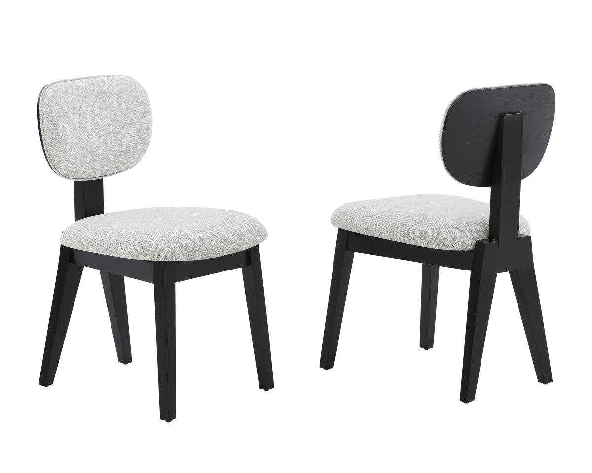 Terra Dining Chair (Black) (Set of 2)