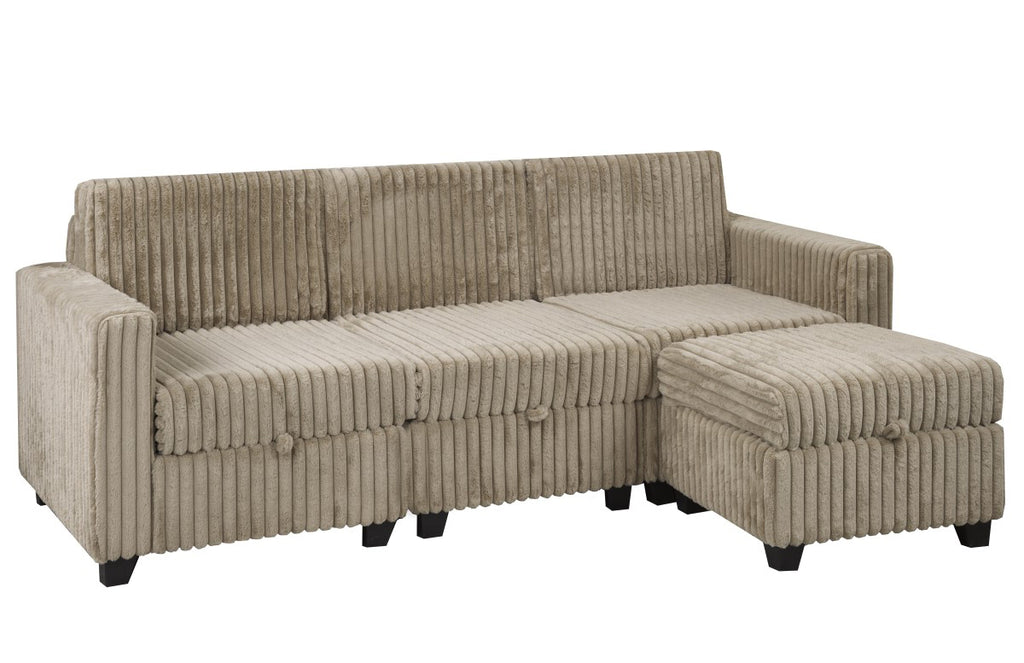 Modular Sectional (Brown)