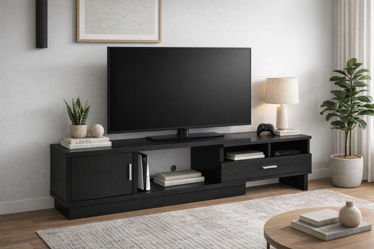 48'' Expandable TV Stand (Dark Cherry)