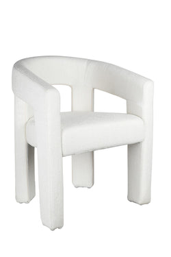 Bella Dining Chair (White) (Set of 2)