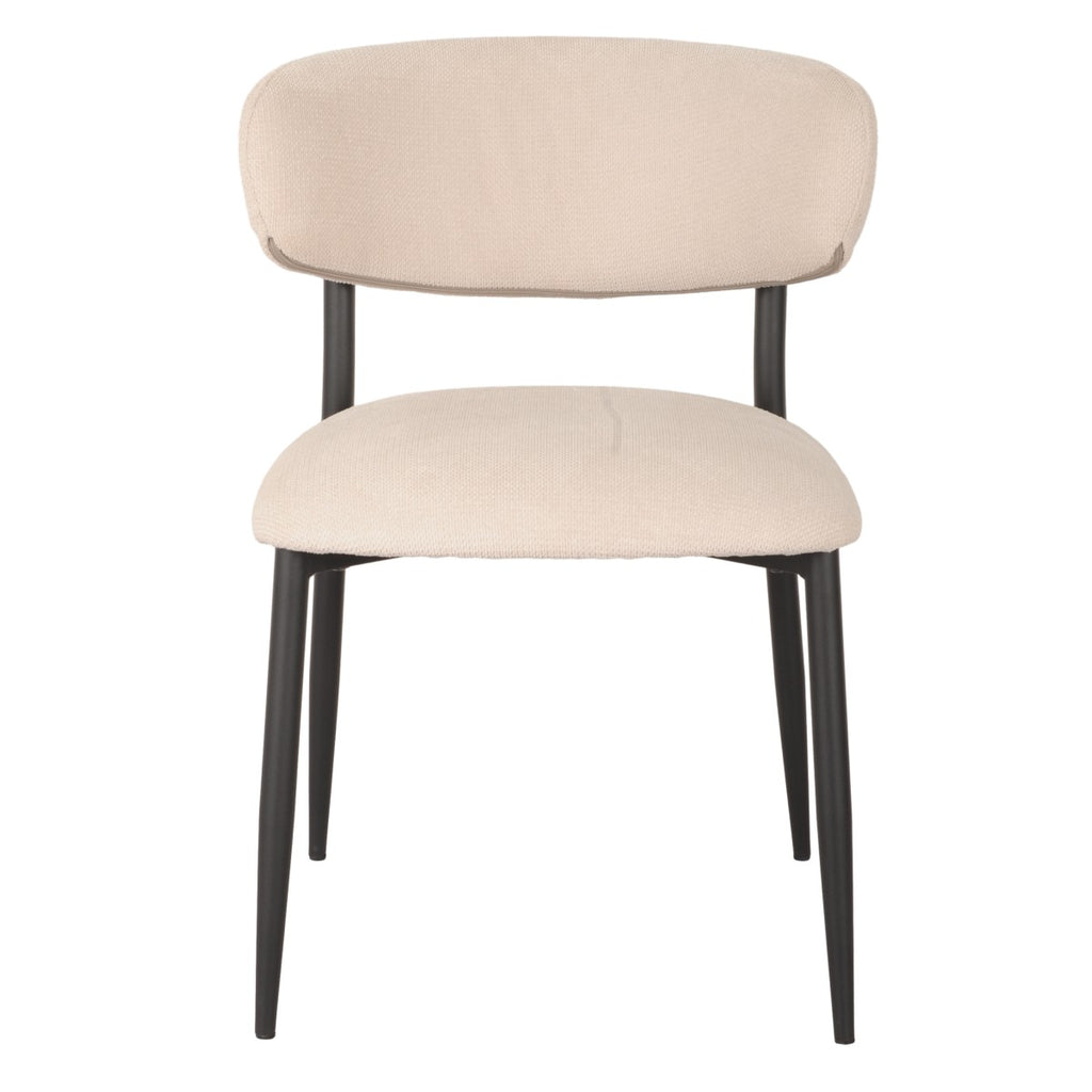 Gianna Dining Chair (Beige) (Set of 2)