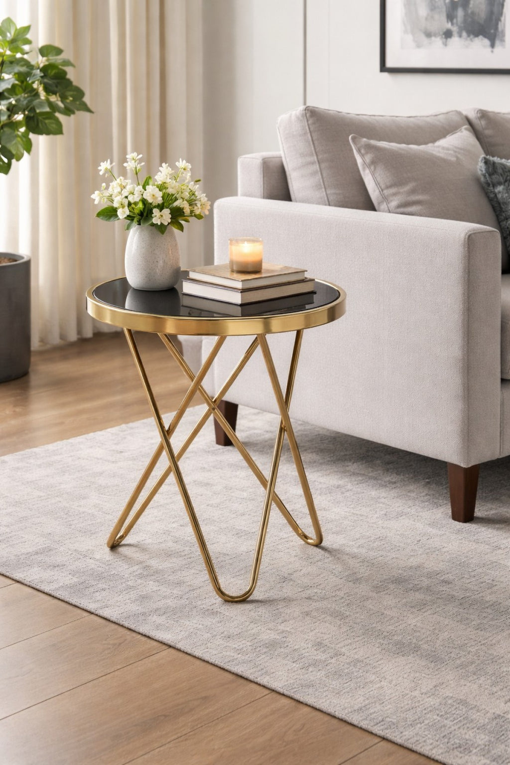 Accent Table (Rose Gold)