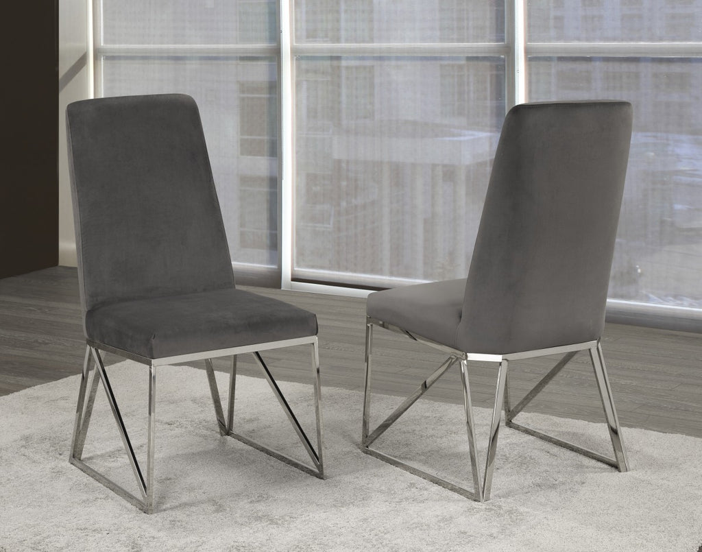 Ariela Dining Chair (Black) (Set of 2)