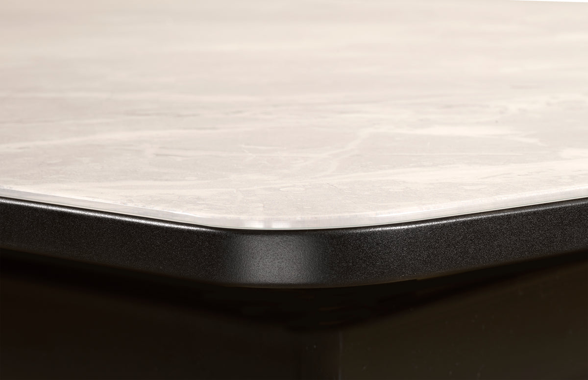 Fabian Ext. Dining Table (Dark Grey)