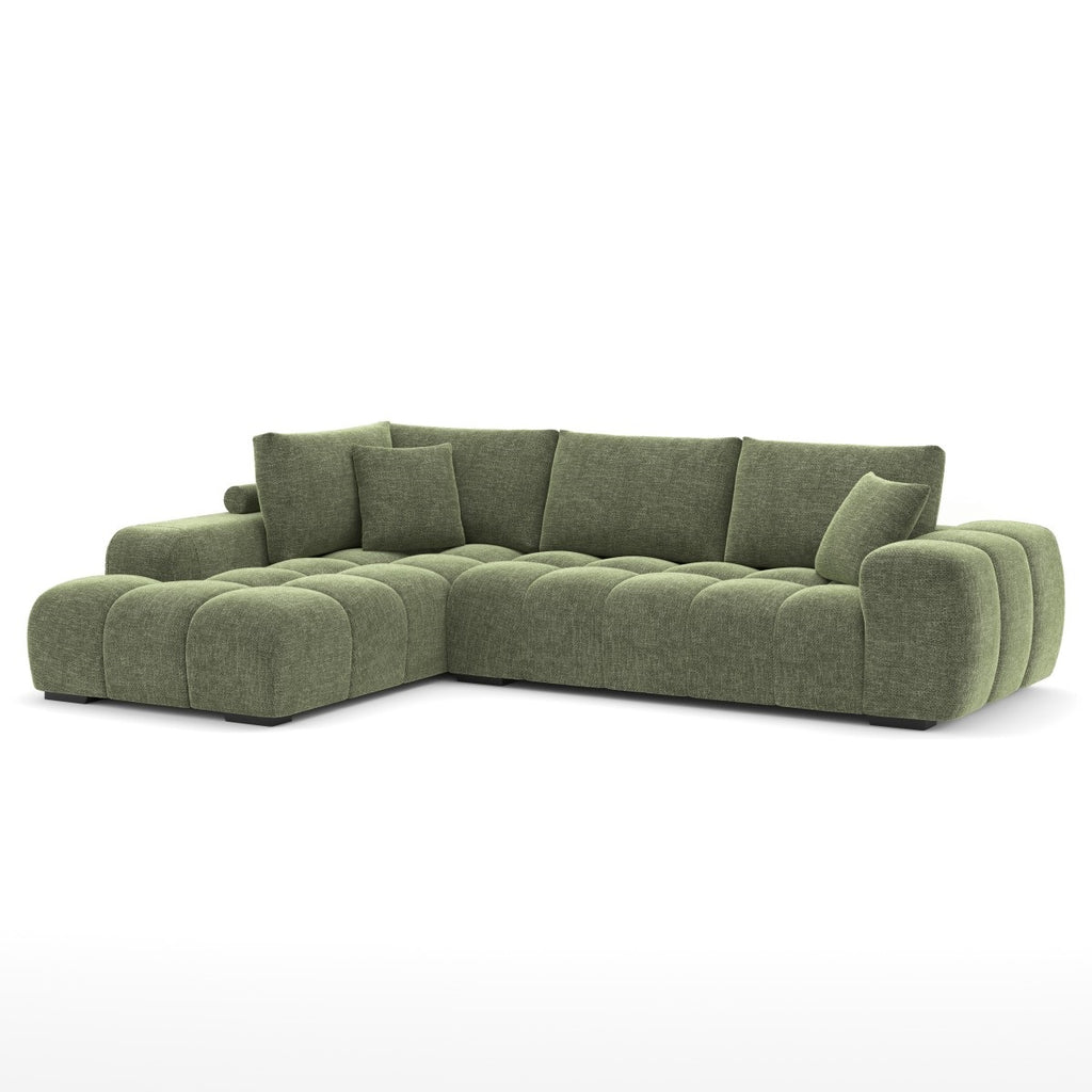 Zara LHF Sectional (Green)