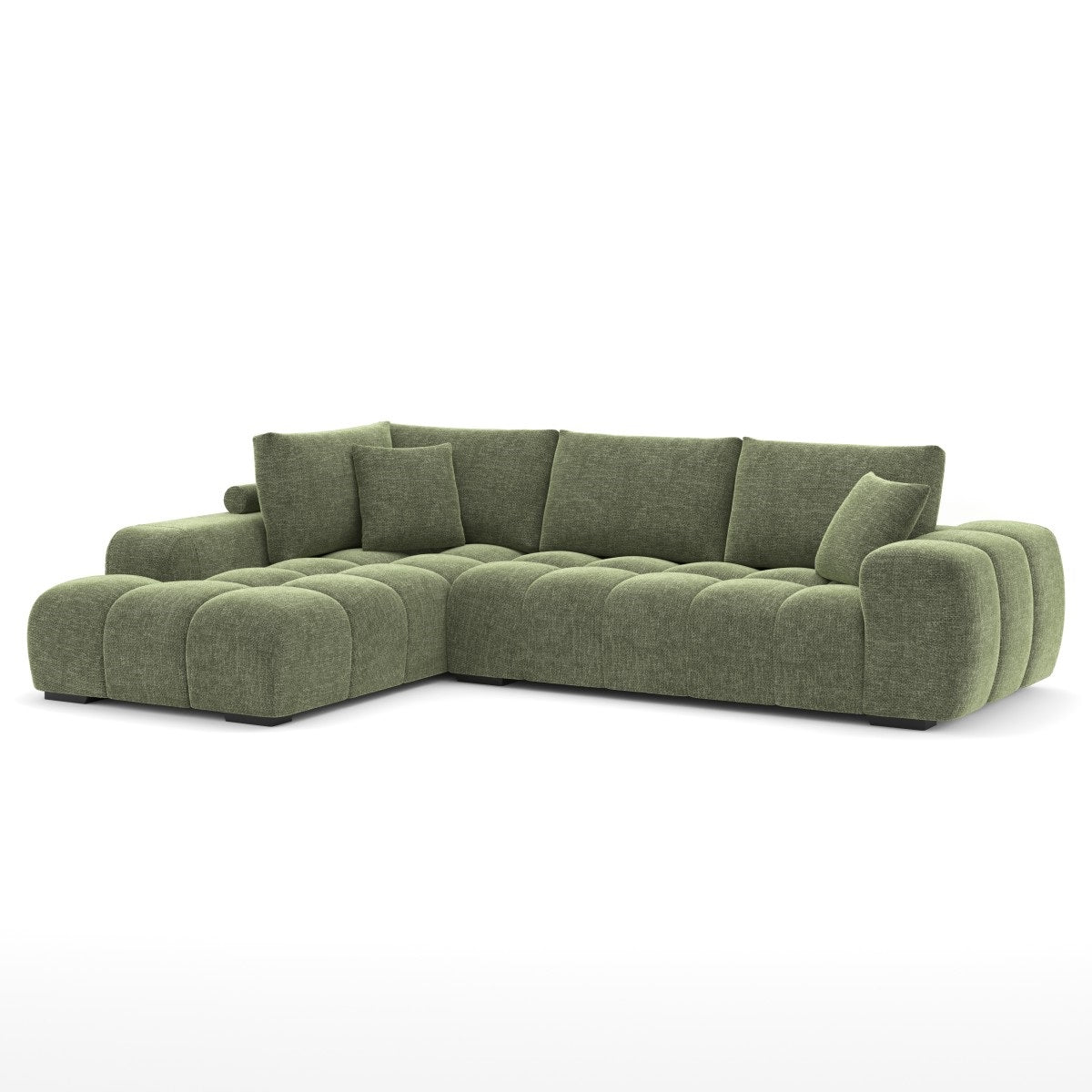 Zara LHF Sectional (Green)
