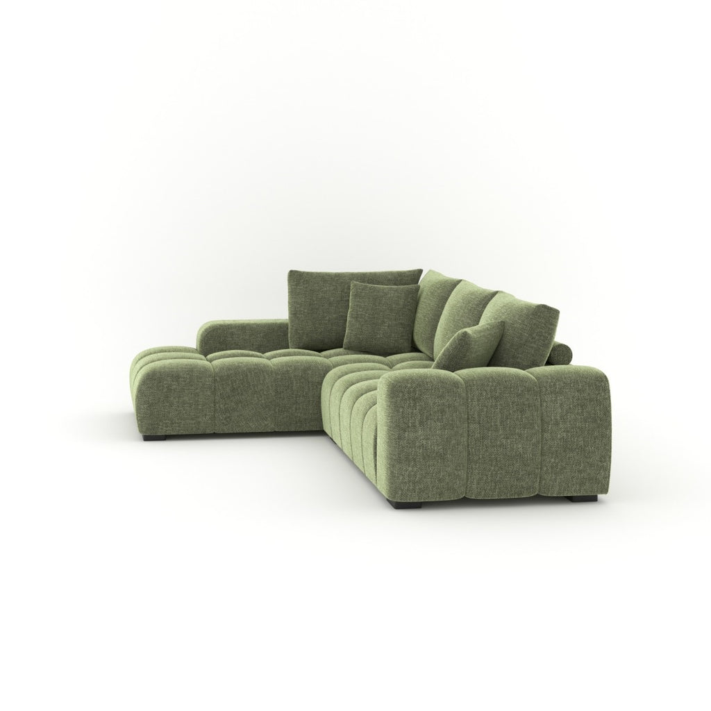 Zara LHF Sectional (Green)