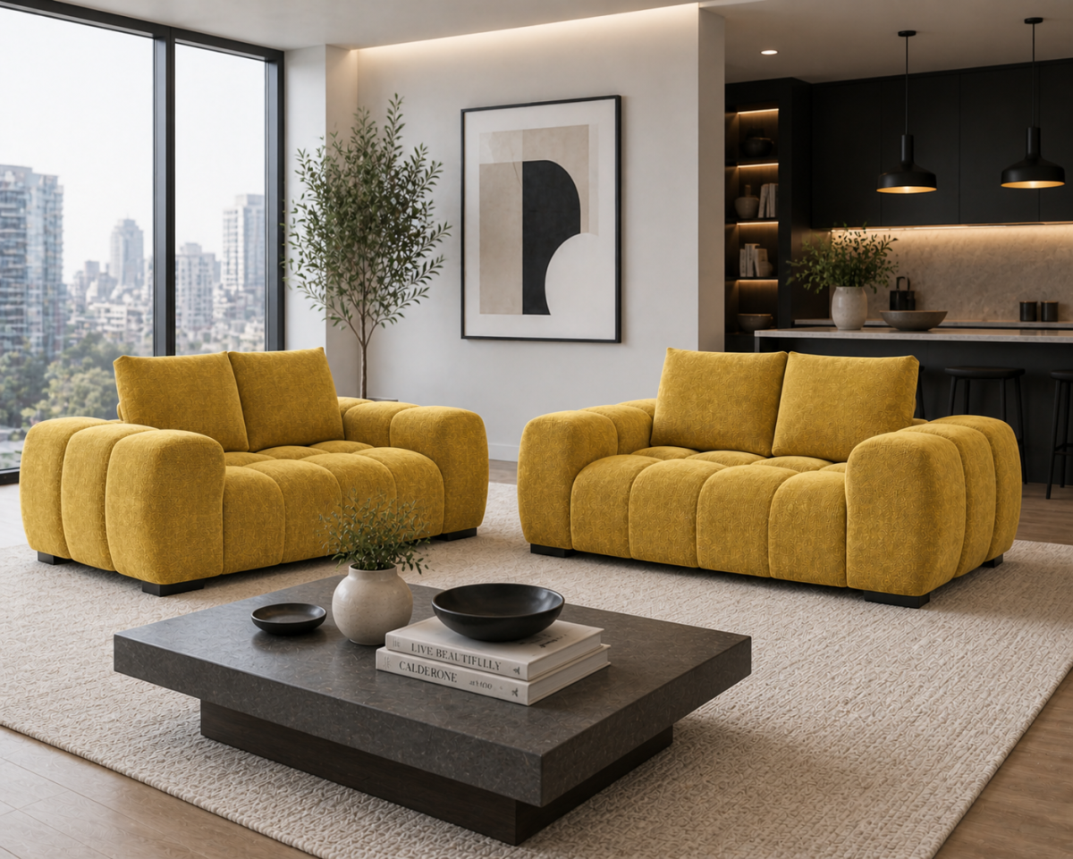 Love Seat (Yellow)