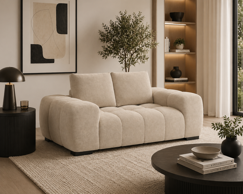 Love Seat (Beige)