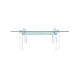 Nano Dining Table – Glossy White
