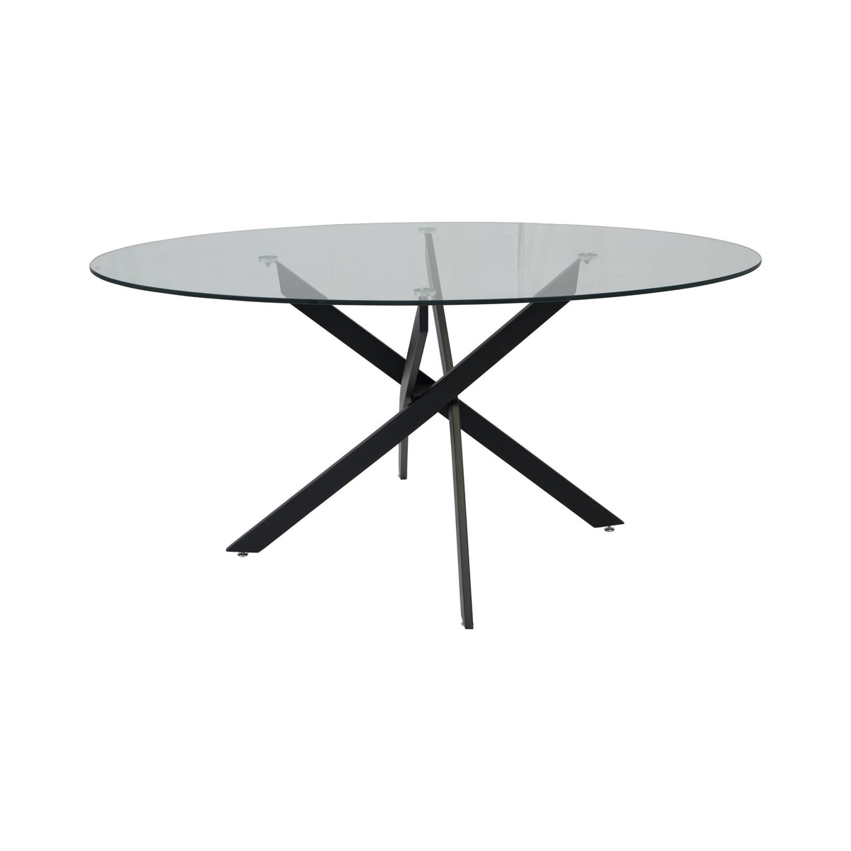 Genesis Oval Dining Table – Black