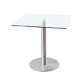 Hurricane Dining Table – Clear Glass