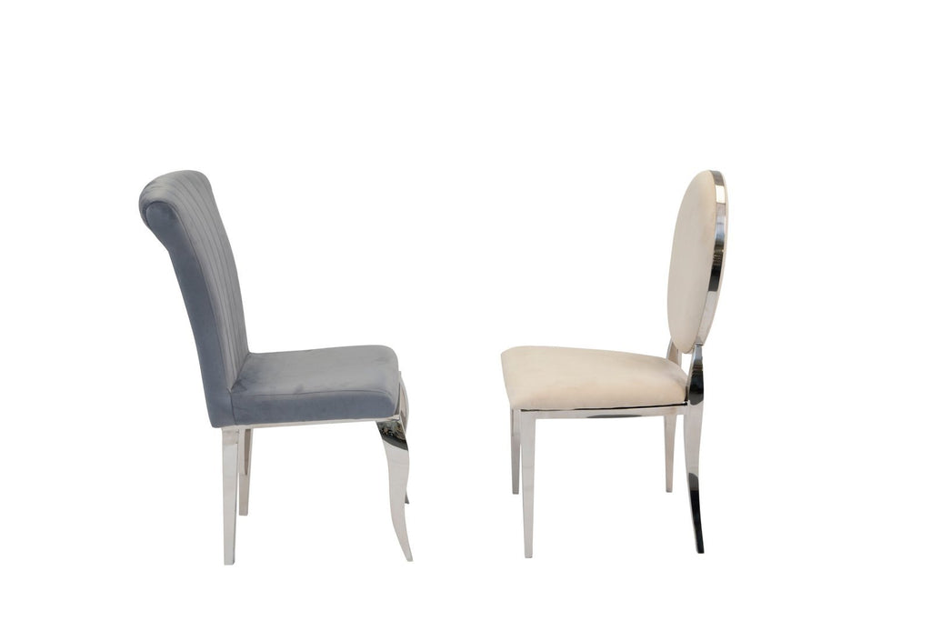 Zara Dining Chair – Silver