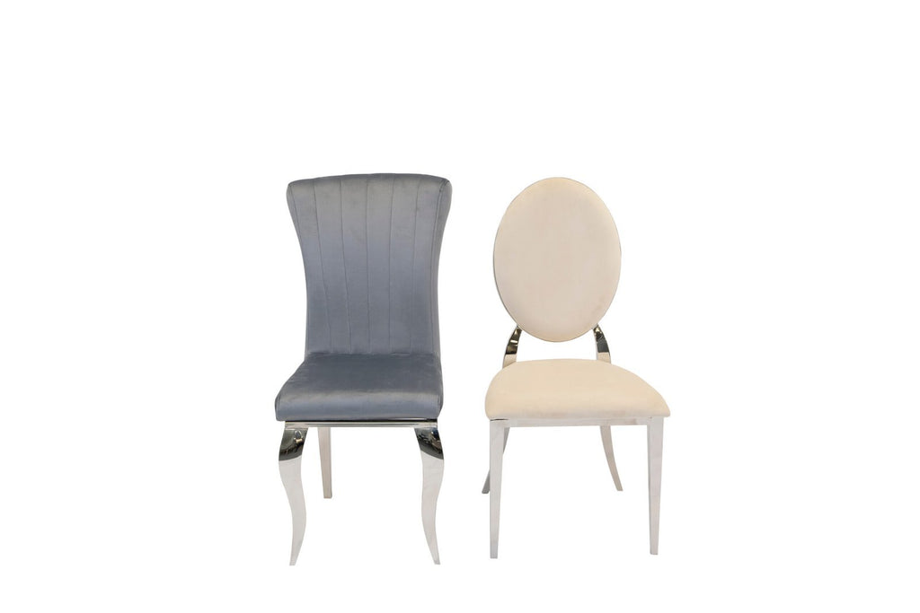 Zara Dining Chair – Silver