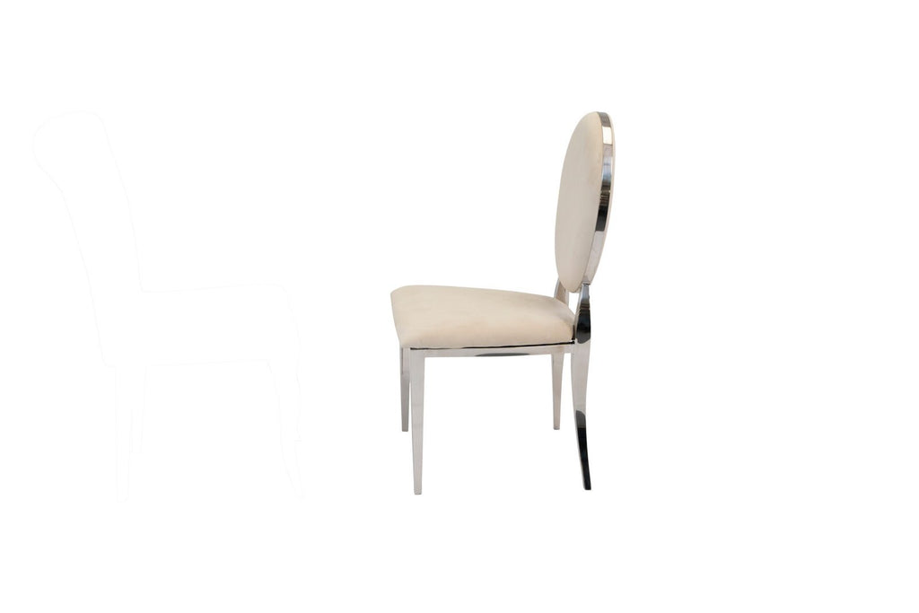 Zara Dining Chair – Silver