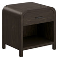 Bowman 1 Drawer Accent Table (Dark Walnut)