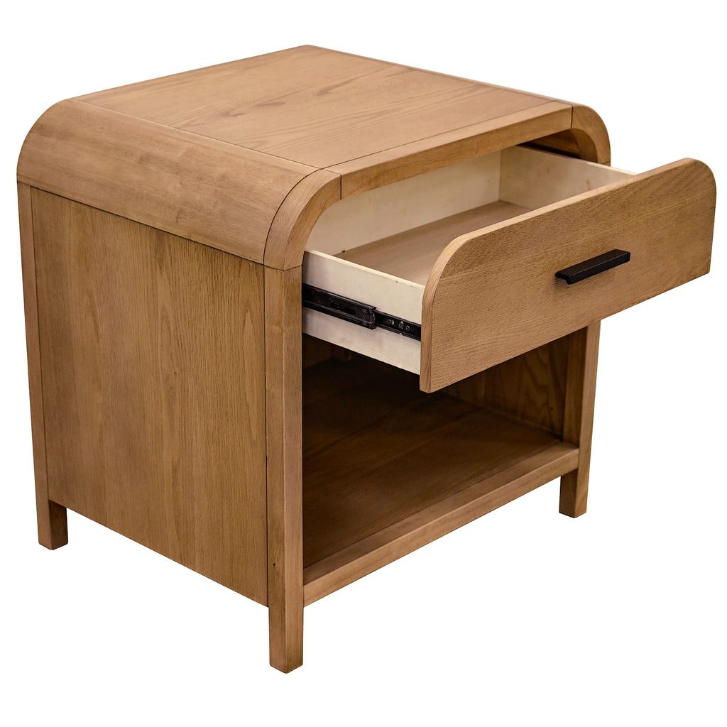 Bowman 1 Drawer Accent Table (Natural)