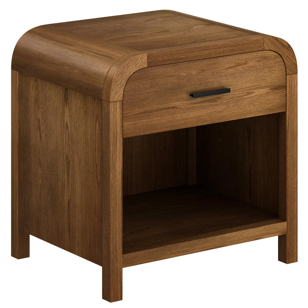 Bowman 1 Drawer Accent Table (Walnut)