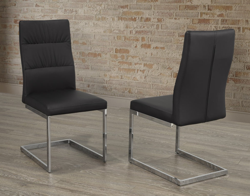 5-Piece Dining Set (Black) - 5001