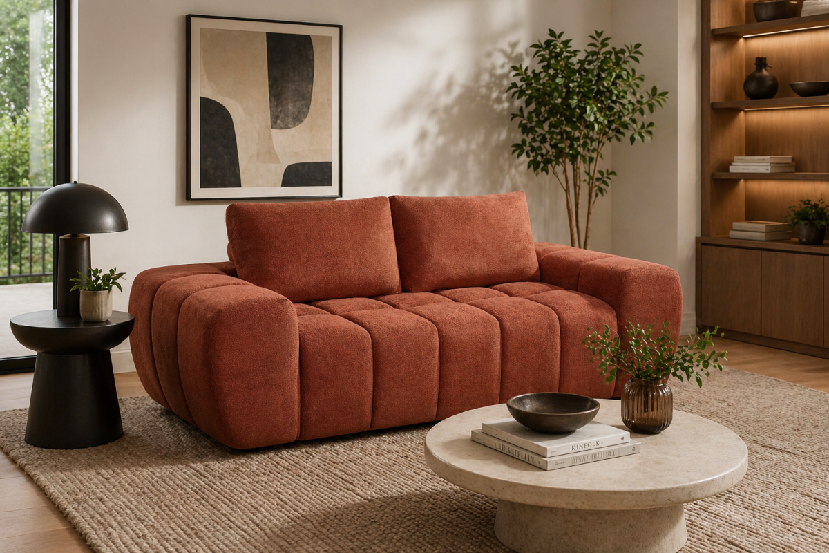 Sofa (Burgundy)