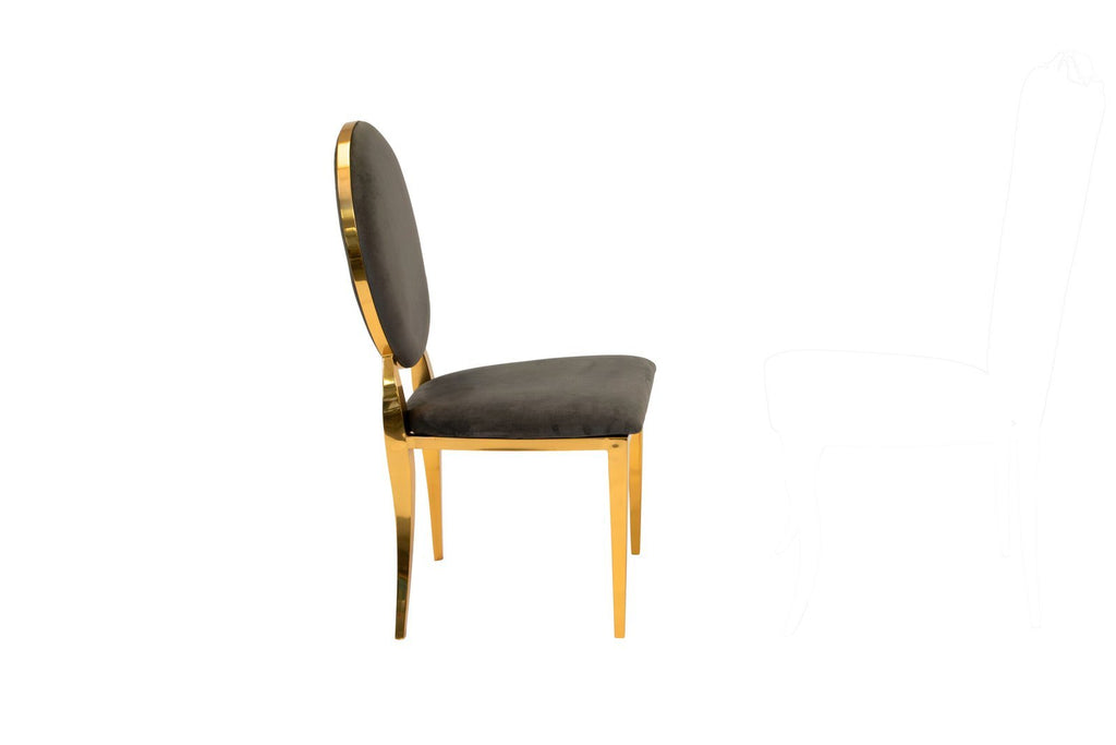 Zara Dining Chair – Gold