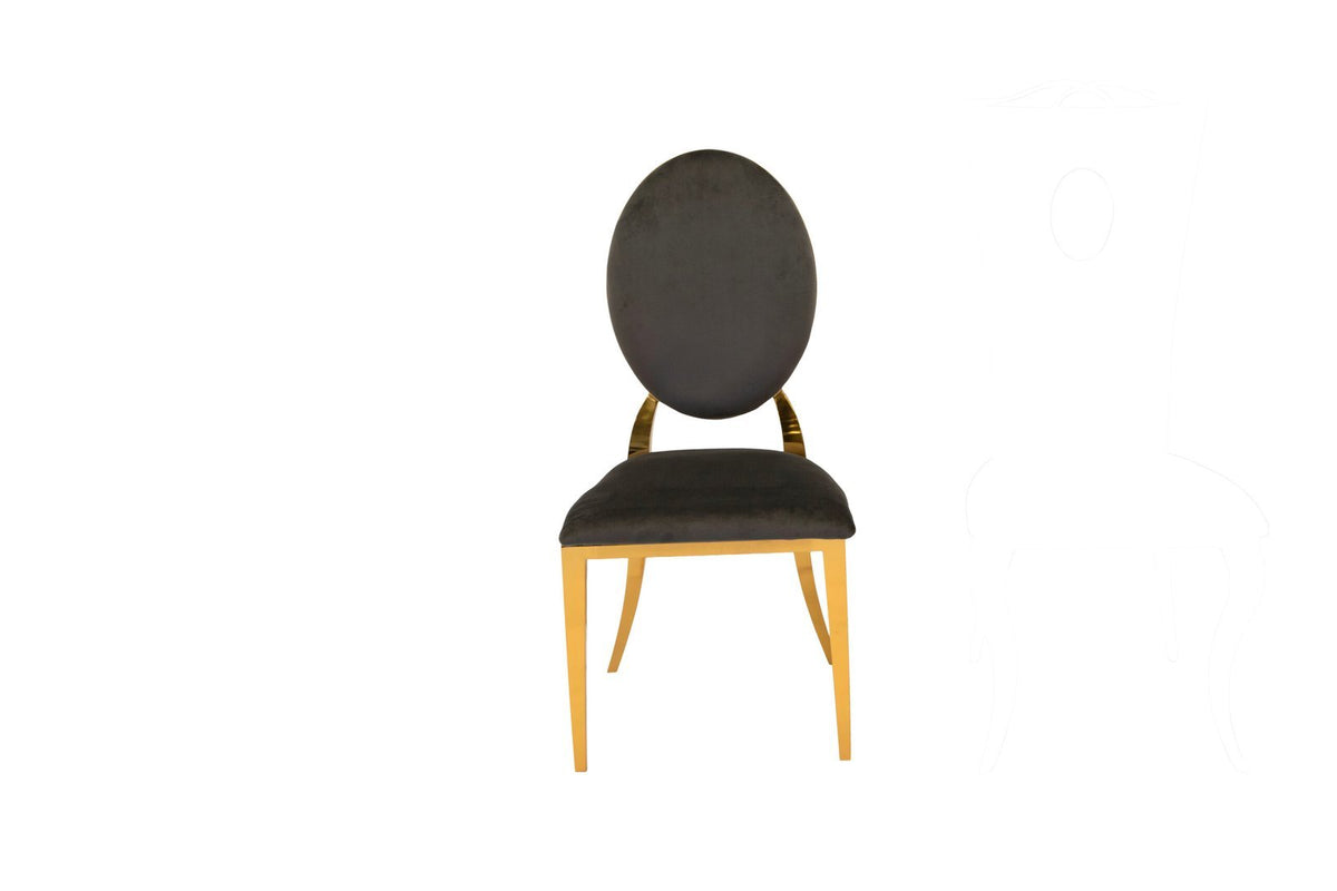 Zara Dining Chair – Gold