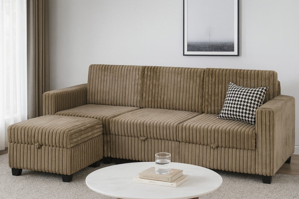 Modular Sectional (Brown)
