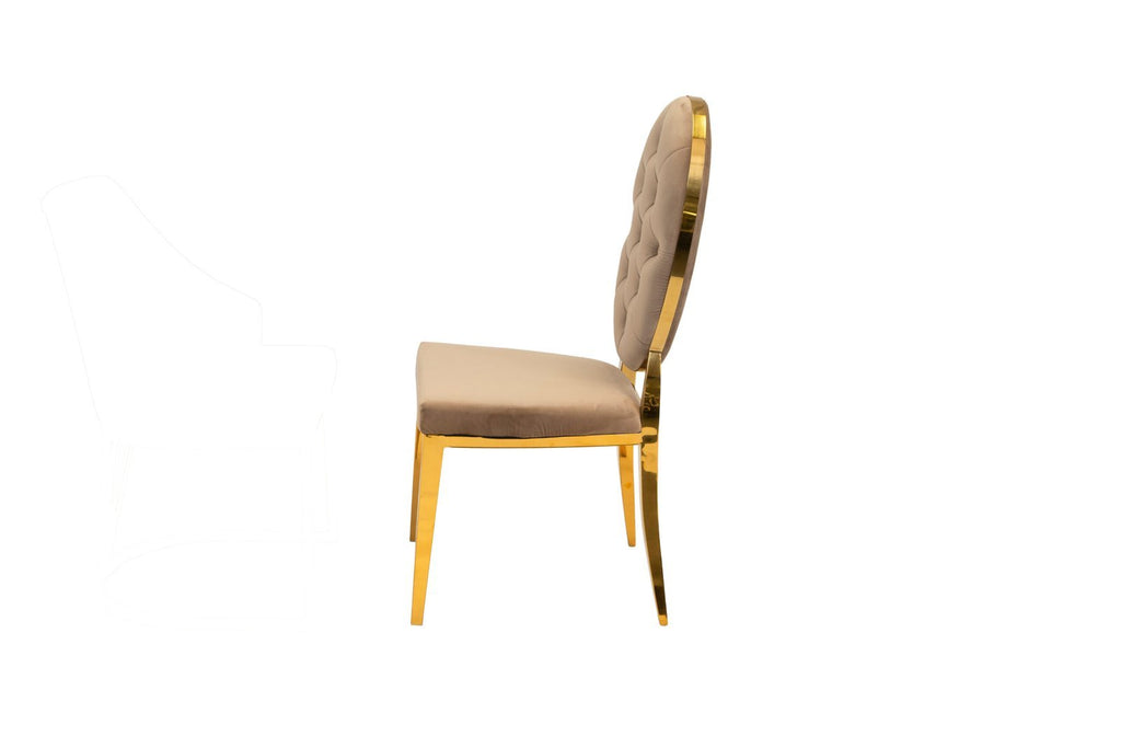 Juliet Dining Chair – Gold