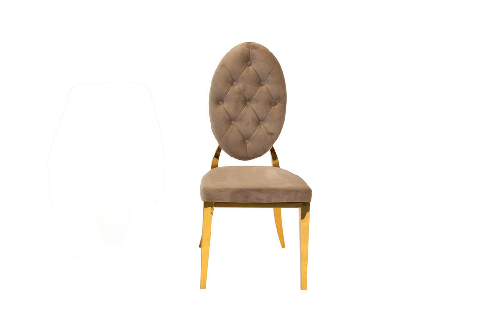 Juliet Dining Chair – Gold