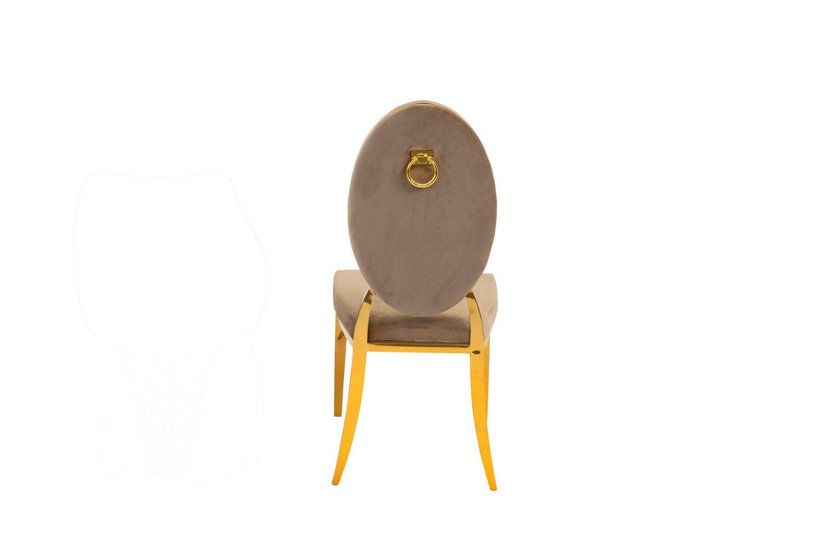 Juliet Dining Chair – Gold