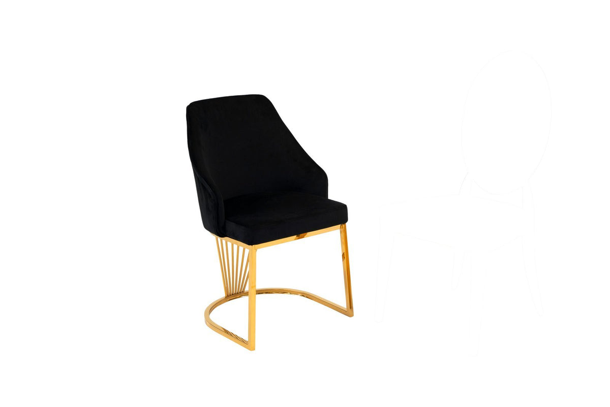 Xia Dining Chair – Gold