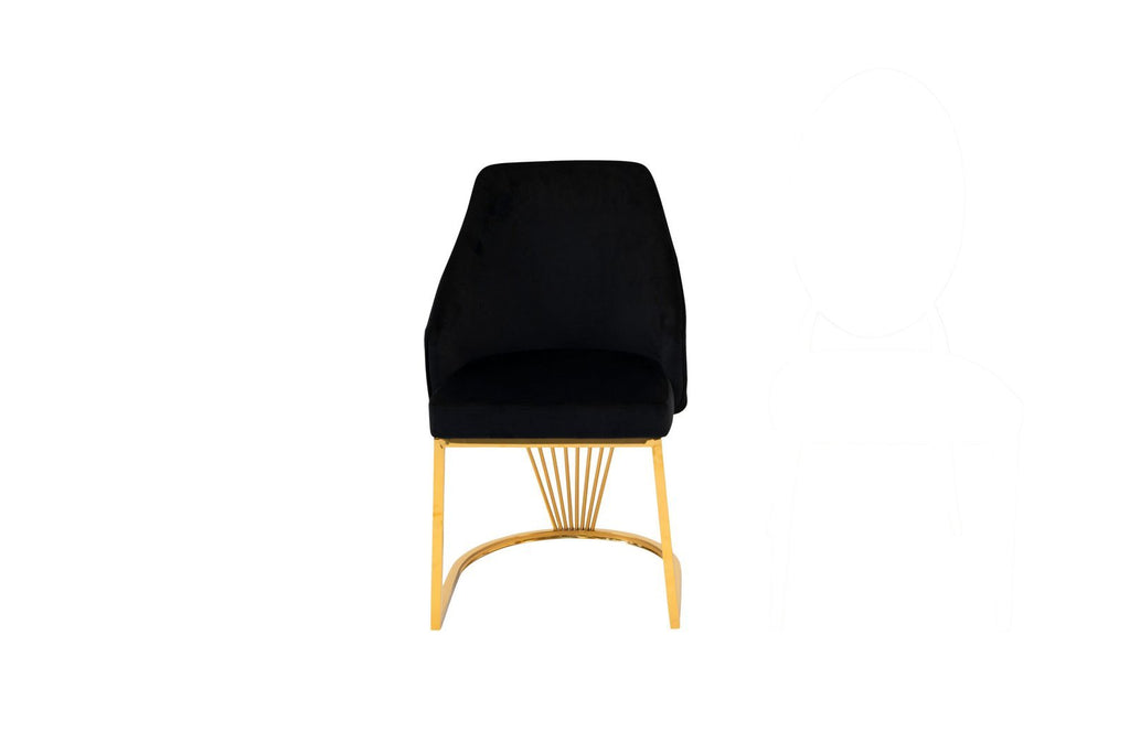Xia Dining Chair – Gold